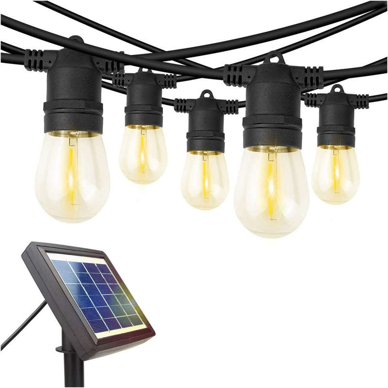 Outdoor Solar Light String Weatherproof Garden LED Lights Suitable for Home Decoration Cafe