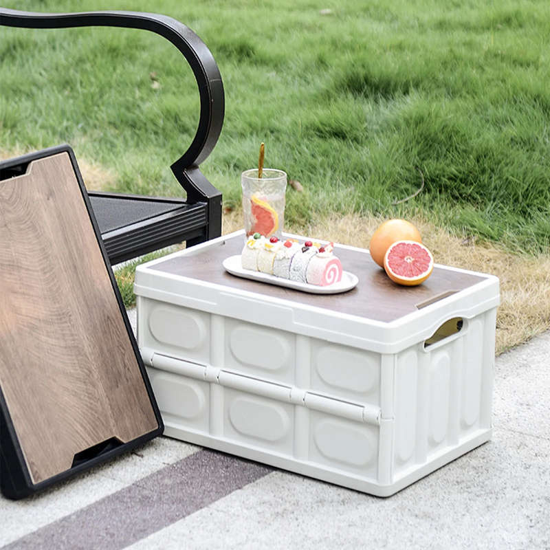Outdoor portable storage box multi-function storage box camping picnic car home storage