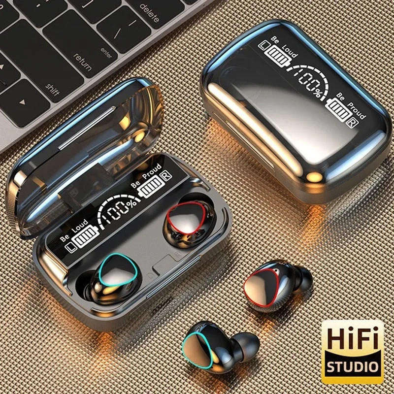 TWS Wireless Bluetooth Headphones with Mic In-ear Gaming Headphones