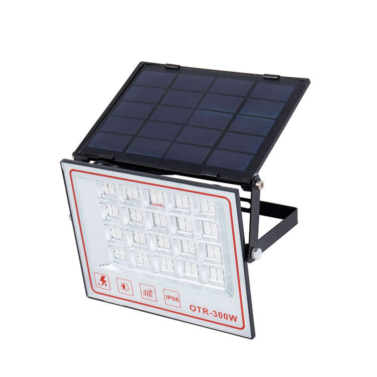 300w solar garden light all-in-one lighting floodlight