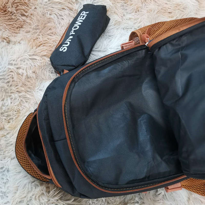 Simple student school bag large capacity travel backpack multifunctional backpack with pencil case