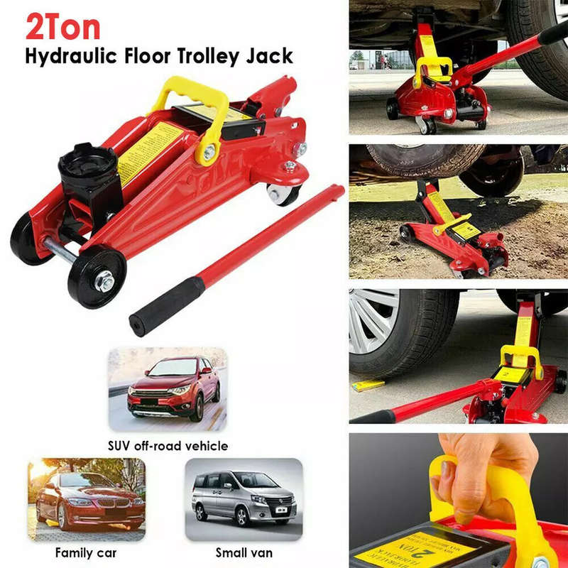 2T Hydraulic Jack Car Lift Auto Truck Repair Tools Heavy Duty