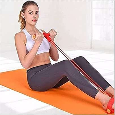 Multifunctional home sit-up aid yoga fitness equipment fat burning slimming pedal puller