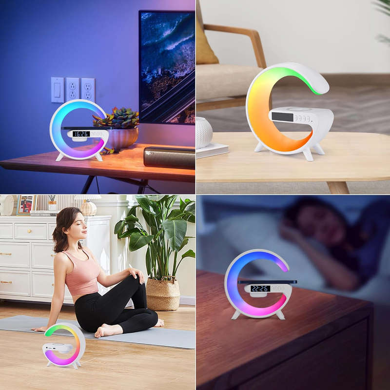 LED Bluetooth Speaker Smart Night Light RGB Smart Speaker