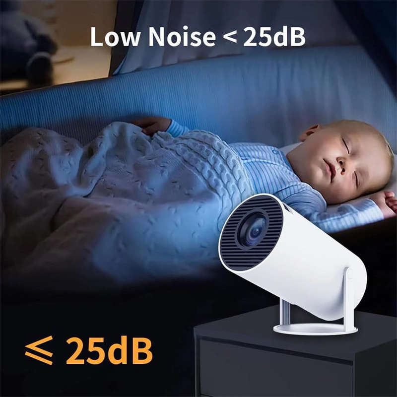 Portable  Cylindrical Projector Mini Home Video Theater