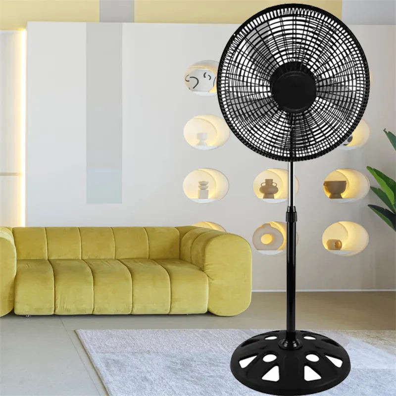 18-inch floor fan 3-speed adjustable large wind fan