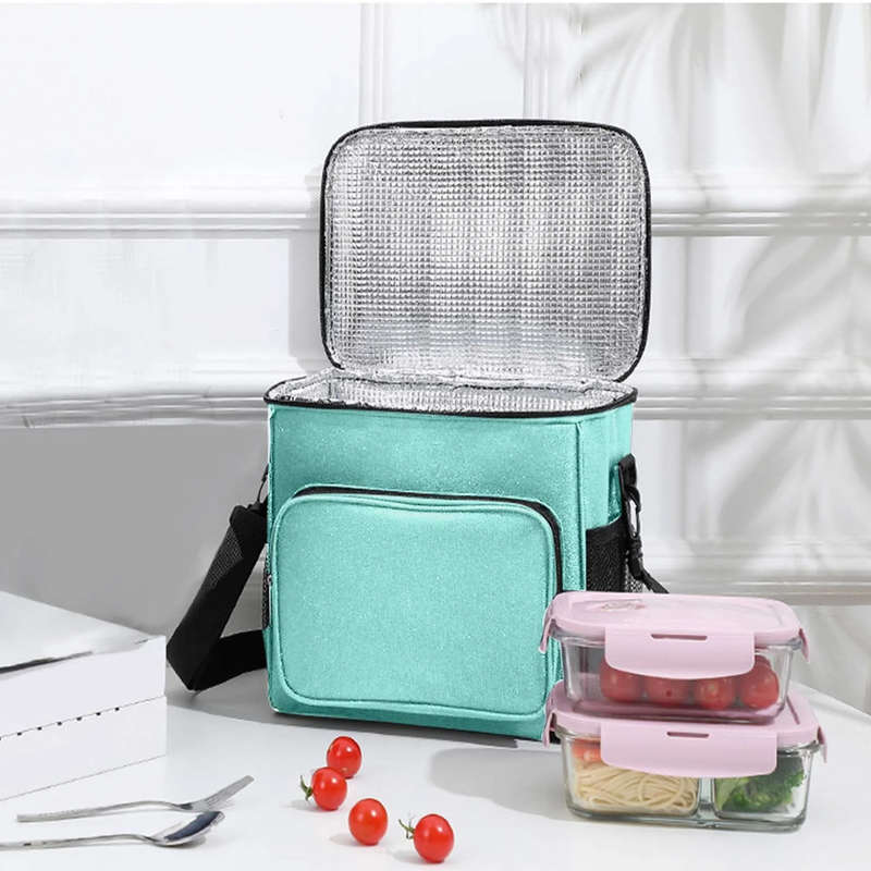 Fashion Lunch Insulated Tote Bag (With Shoulder Strap) High Quality Lunch Box