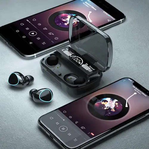 M10 Wireless Earphones Waterproof Sports Earbuds HIFI Stereo Music Earphones