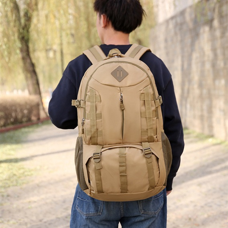 Camouflage hunting backpack hiking large capacity oxford cloth camping bag