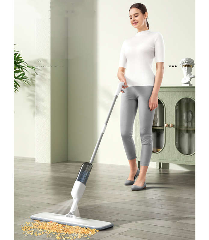 Household multifunctional spray mop 360 degree floor cleaning flat mop