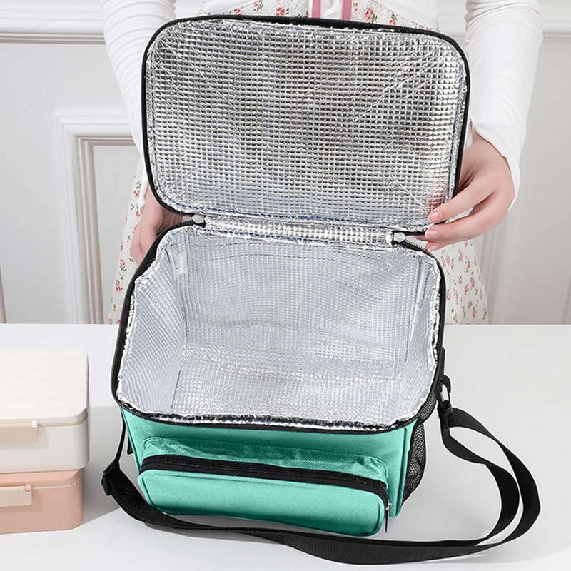 Fashion Lunch Insulated Tote Bag (With Shoulder Strap) High Quality Lunch Box