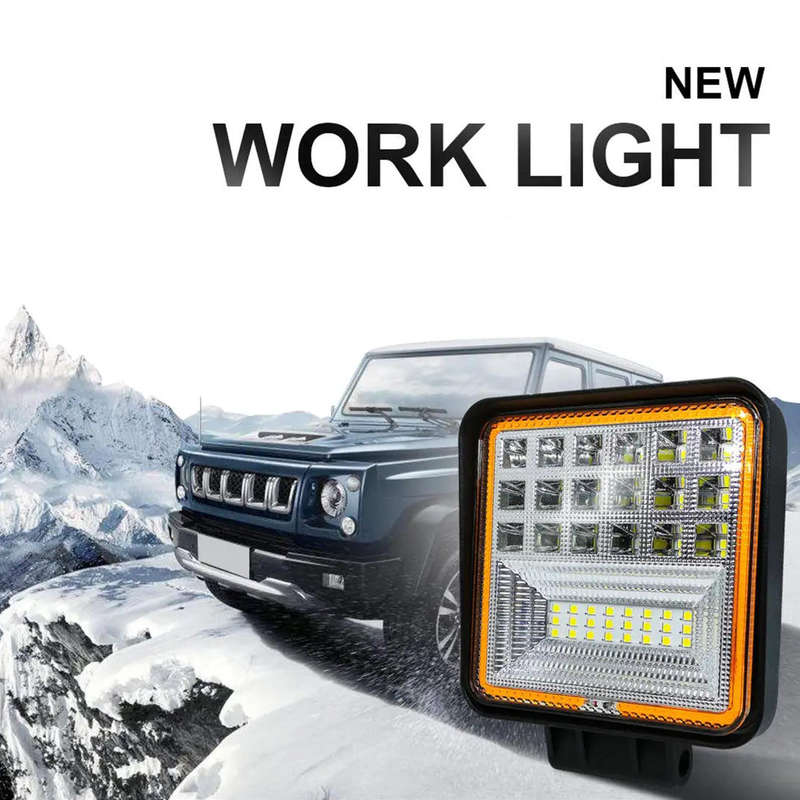 2pcs 126W LED car headlight high brightness spotlight