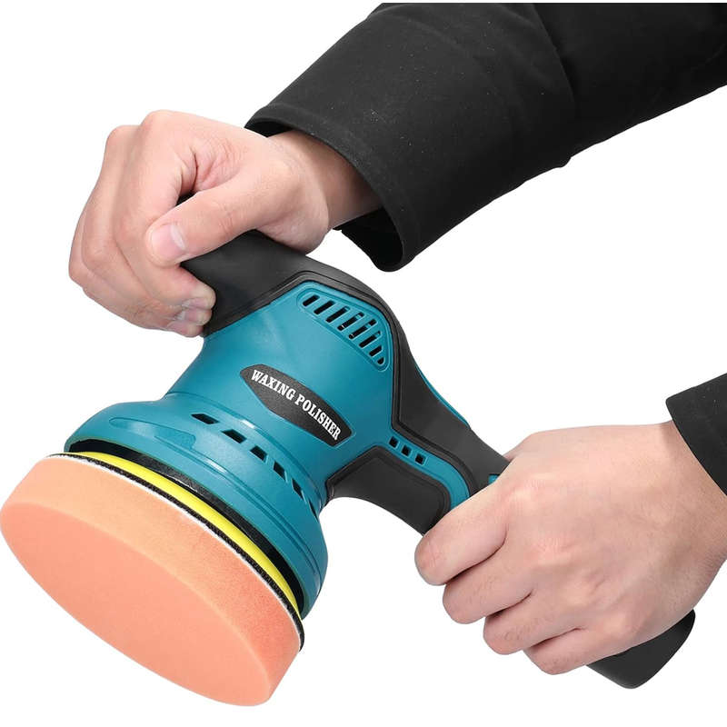 Electric car polishing machine multi-function cordless polishing machine for metal waxing wood