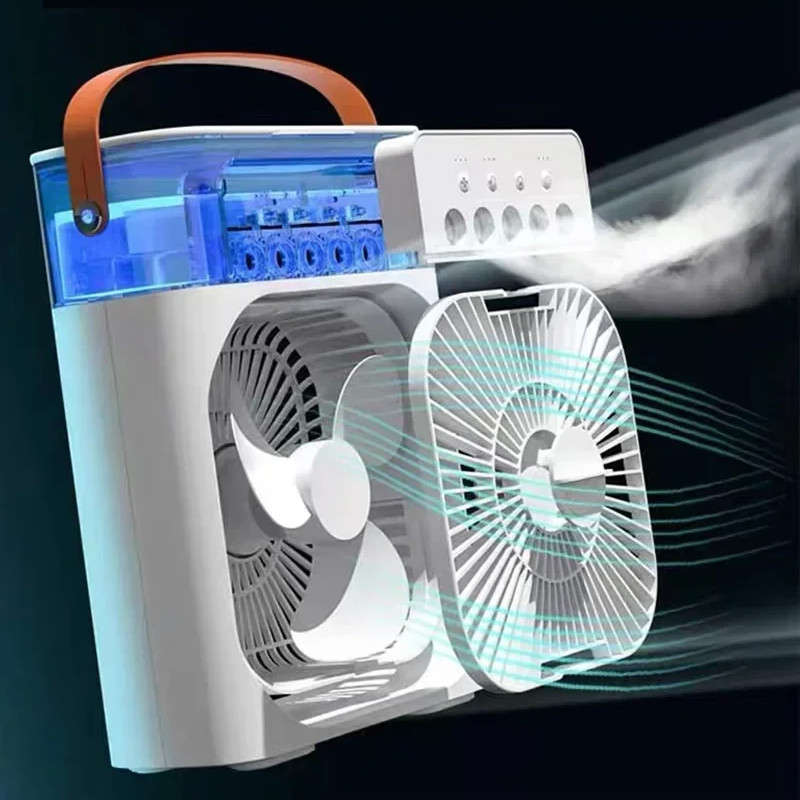 Portable Air Conditioner Fan USB Powered 3 Speed Mini Cooling Fan