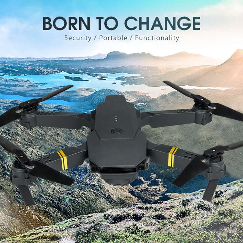 MY-7208 foldable drone equipped with high-definition camera suitable for beginners and children