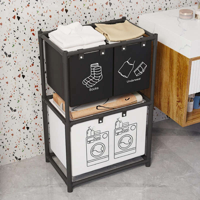Simple large capacity dirty clothes basket modern home