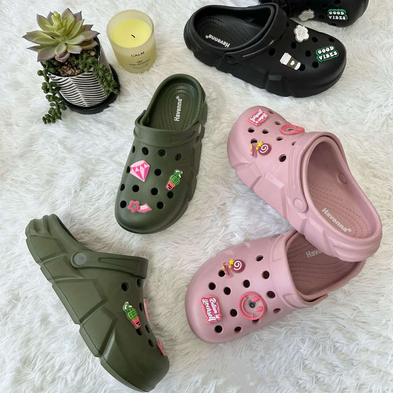 Havenna casual slippers all-match casual shoes non-slip beach shoes fashionable home slippers