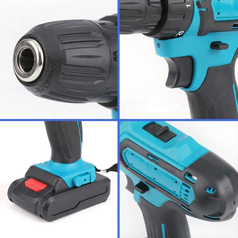 24V Electric Drill Tool Set with 2 x 24V Batteries