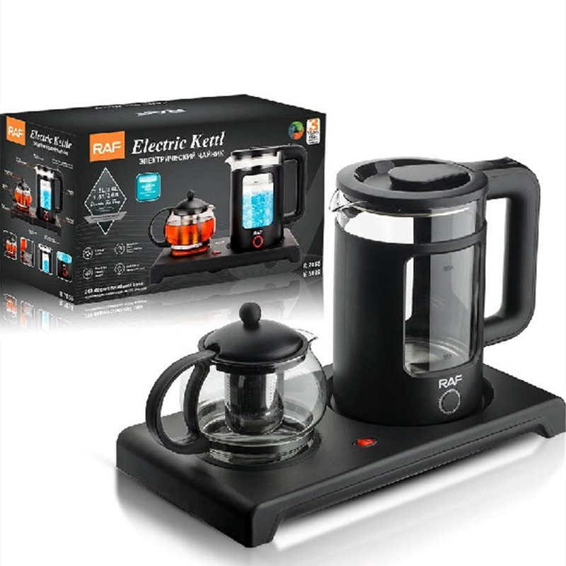 RAF R.7855 Coffee Tea Tray Set Electric Kettle Set