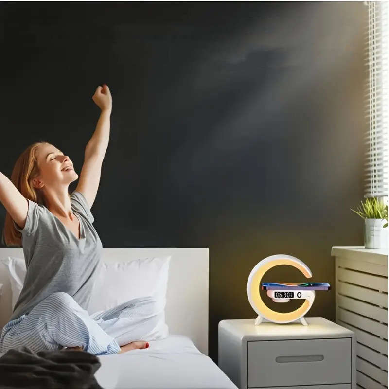 LED Bluetooth Speaker Smart Night Light RGB Smart Speaker