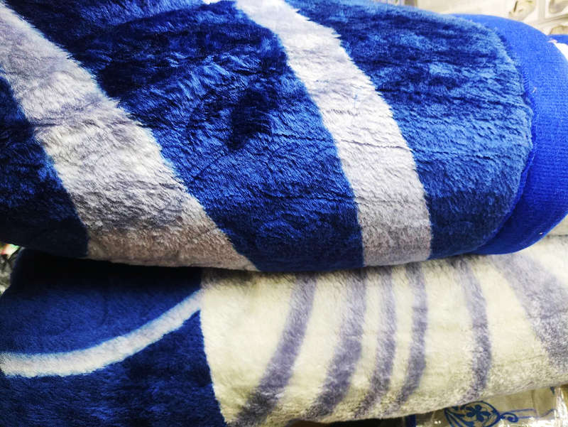 6kg luxury blanket multi-color thick luxury blanket for home hotel