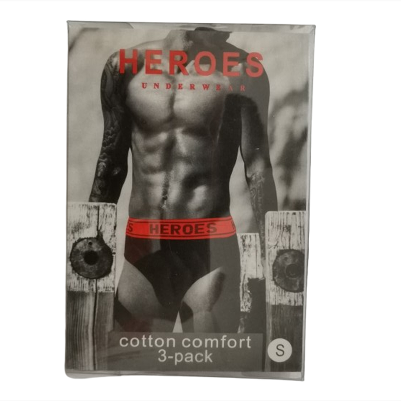 Men's comfortable and stylish panties three pack