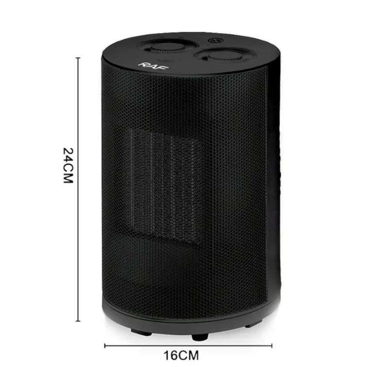 R.1187B RAF Electric Cylindrical Fan and Heater 1800W