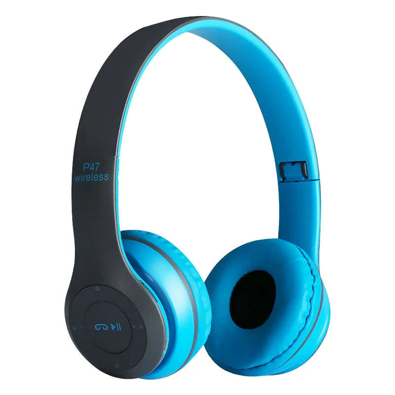 P47 wireless bluetooth headset foldable stereo headset