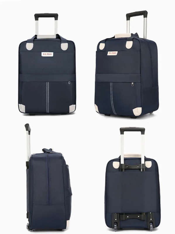 B.L.NIAO carry-on luggage set with business duffel bag is suitable for business and travel