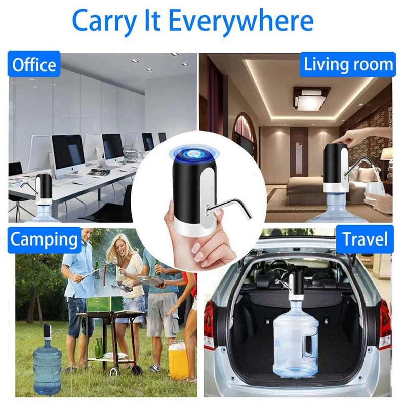 Water Pump Dispenser Electric Drinking Water Pump USB Rechargeable Water Dispenser