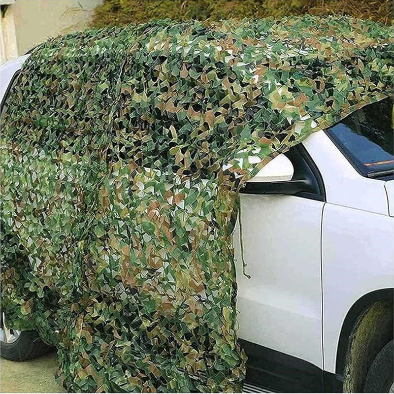 3m x 2.5m Camping Military Camouflage Mesh Oxford Cloth Shade Net