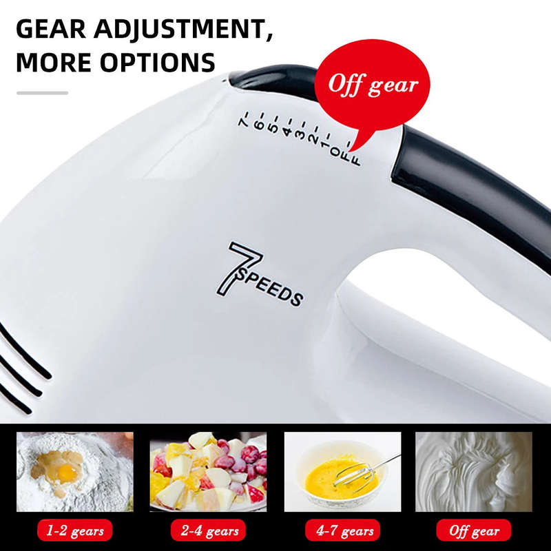 7-speed electric food mixer table cake dough mixer baking whipped cream machine