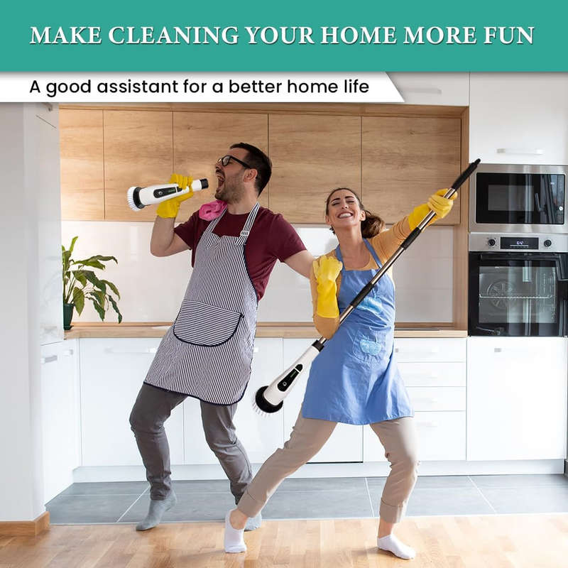 Versatile Electric Cleaning Scrubber Multi-surface cleaner for floors, tiles, windows and cars