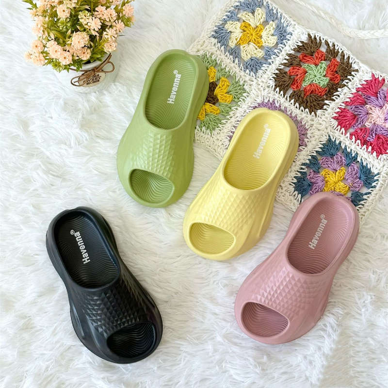 Havenna closed toe slippers all-match casual shoes non-slip beach shoes fashionable home slippers