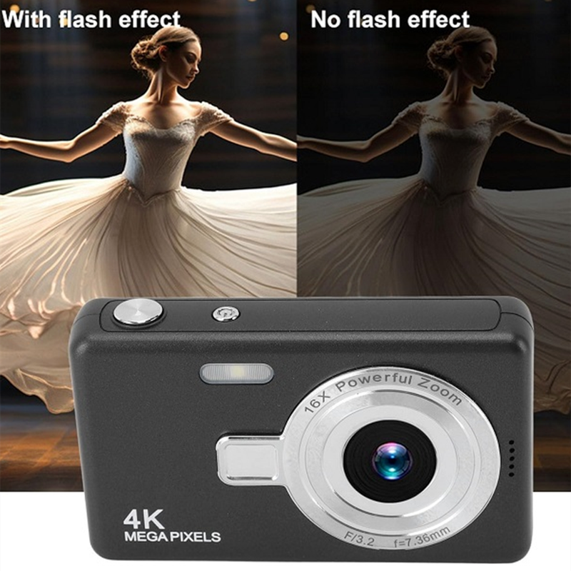 48MP HD Digital Camera 16x Zoom Anti-Shake 2.7K Camera