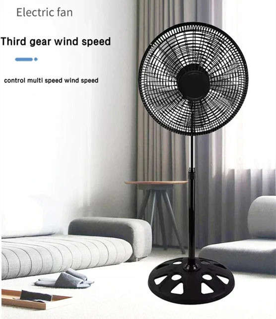 18-inch floor fan 3-speed adjustable large wind fan