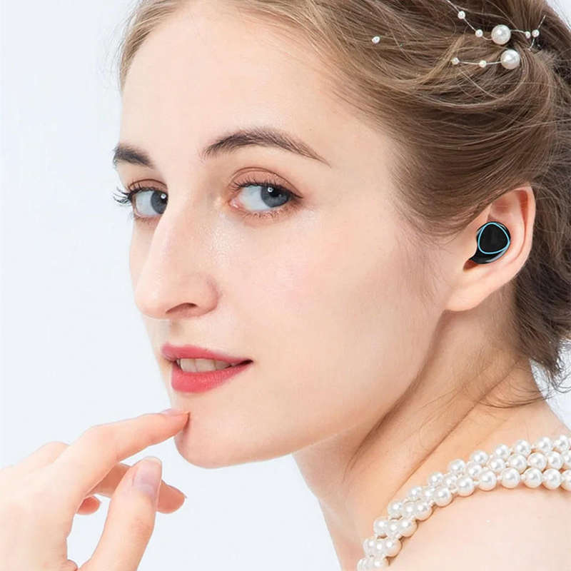 TWS Wireless Bluetooth Headphones with Mic In-ear Gaming Headphones