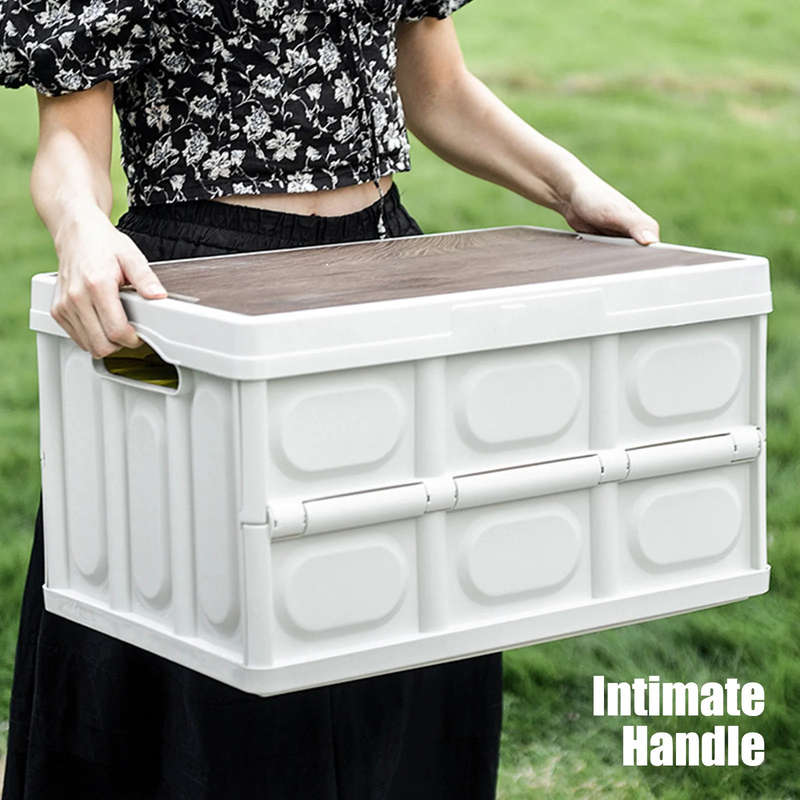 Outdoor portable storage box multi-function storage box camping picnic car home storage