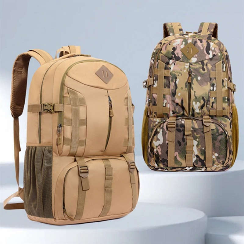 Camouflage hunting backpack hiking large capacity oxford cloth camping bag