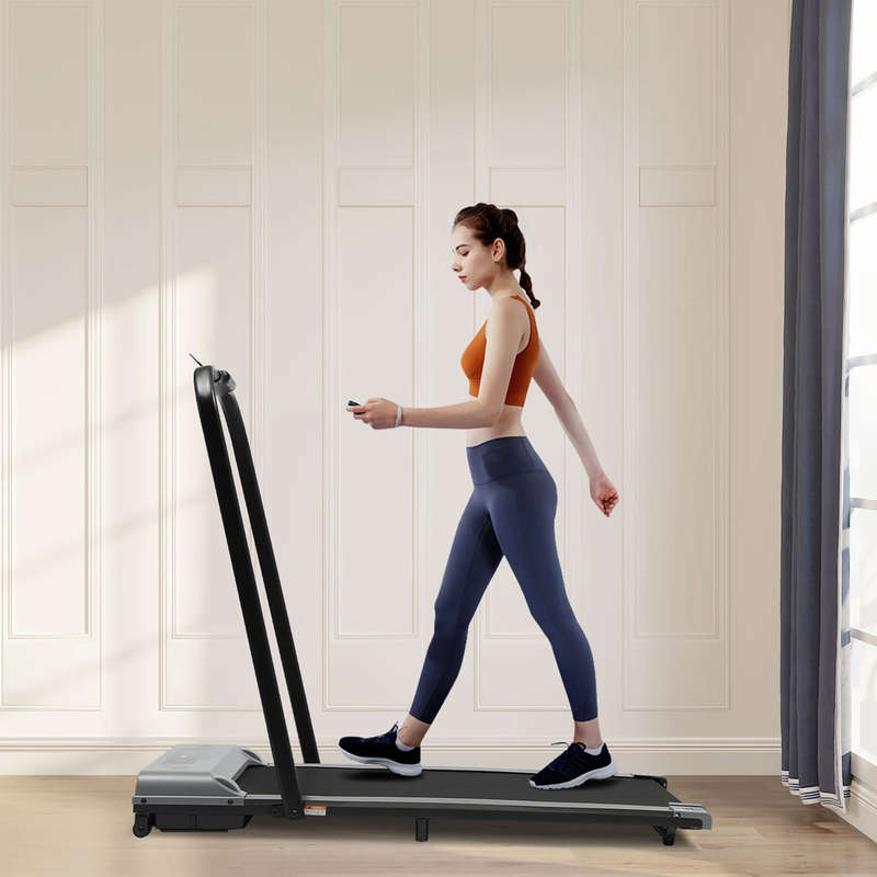 Electric treadmill home folding treadmill home fitness