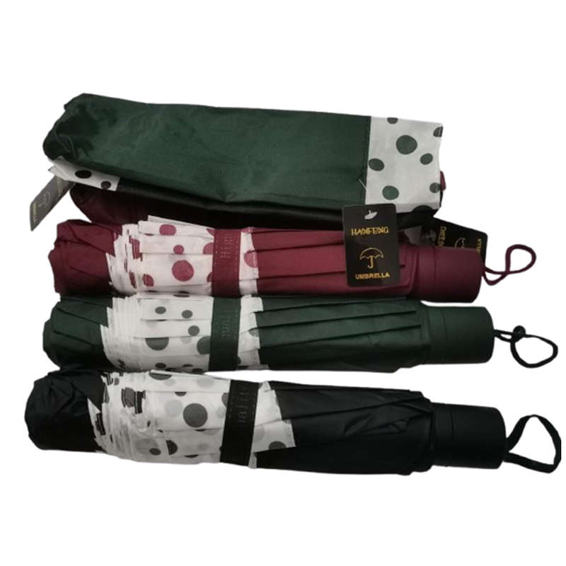 Portable fashionable foldable umbrella for sunny and rainy days