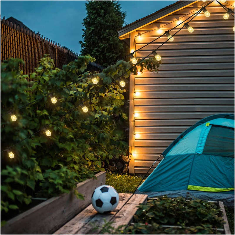 Outdoor Solar Light String Weatherproof Garden LED Lights Suitable for Home Decoration Cafe