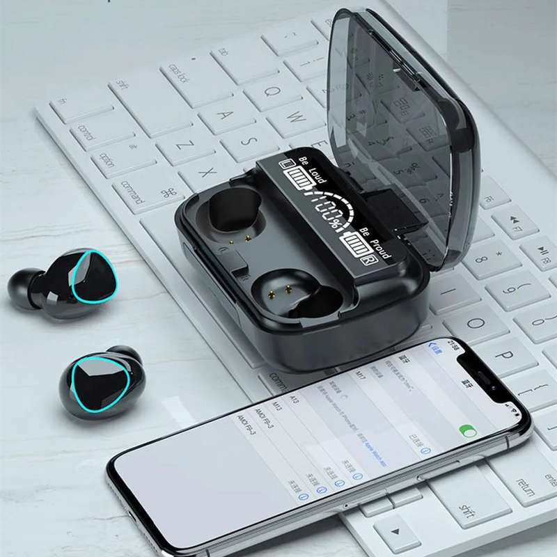 TWS Wireless Bluetooth Headphones with Mic In-ear Gaming Headphones