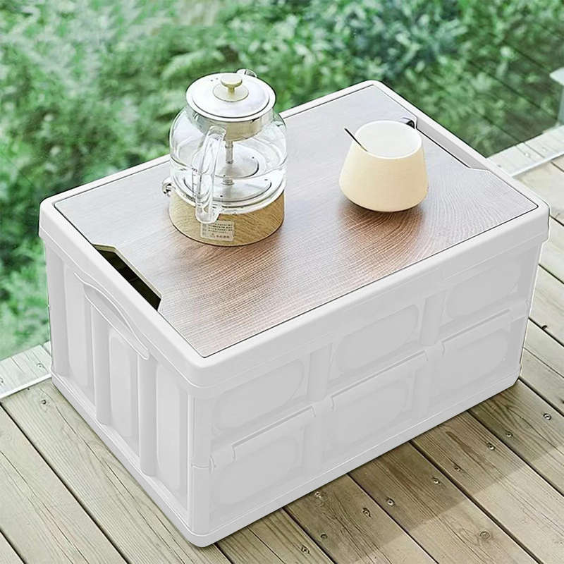 Outdoor portable storage box multi-function storage box camping picnic car home storage