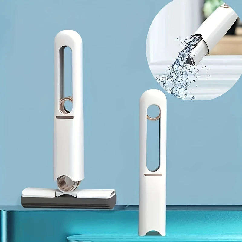 Portable lazy household desktop car glass cleaning mop