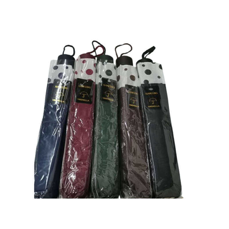 Portable fashionable foldable umbrella for sunny and rainy days