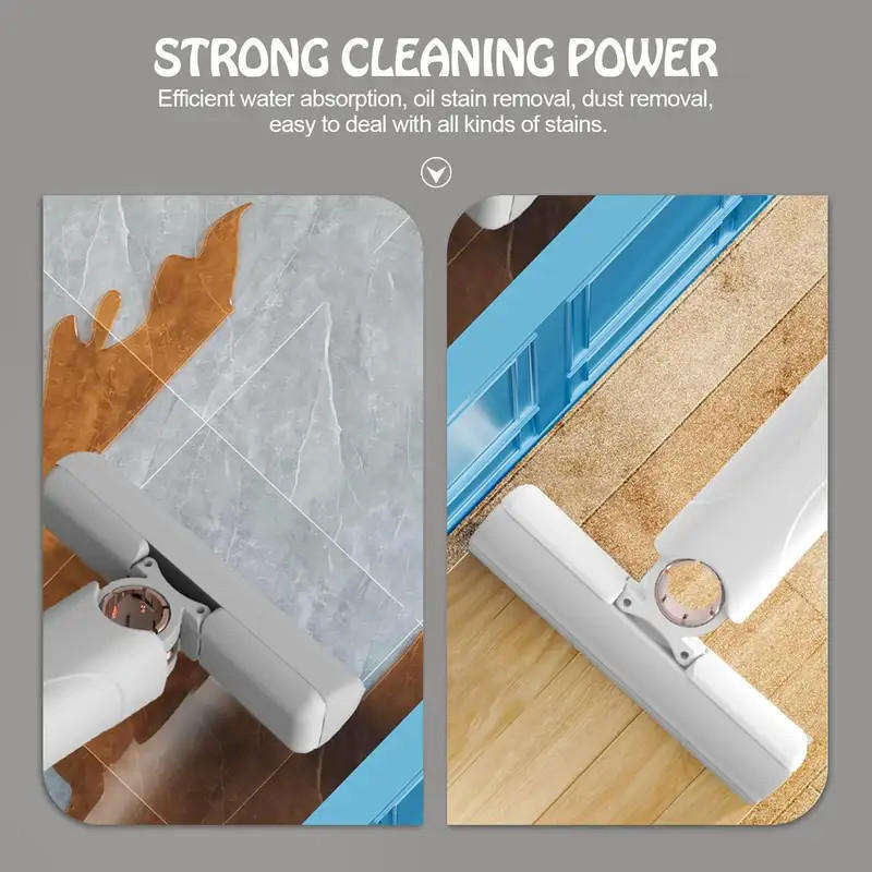 Portable lazy household desktop car glass cleaning mop