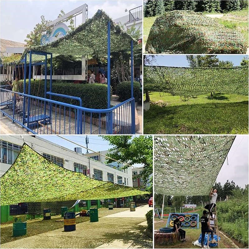 3m x 2.5m Camping Military Camouflage Mesh Oxford Cloth Shade Net