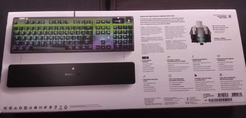 Steelseries Apex Pro Mechanical Gaming Keyboard (BOXED, LIKE NEW)