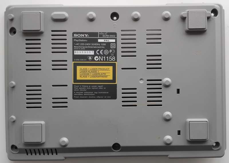 Original Sony PlayStation 1 PS1 Replacement Shell (SCPH-9002)